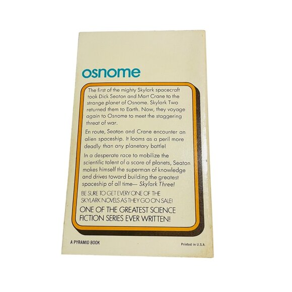 E.E. Doc Smith Skylark Three Paperback Book Sci-Fi Novel Pyramid Book 1974 - Picture 3 of 6